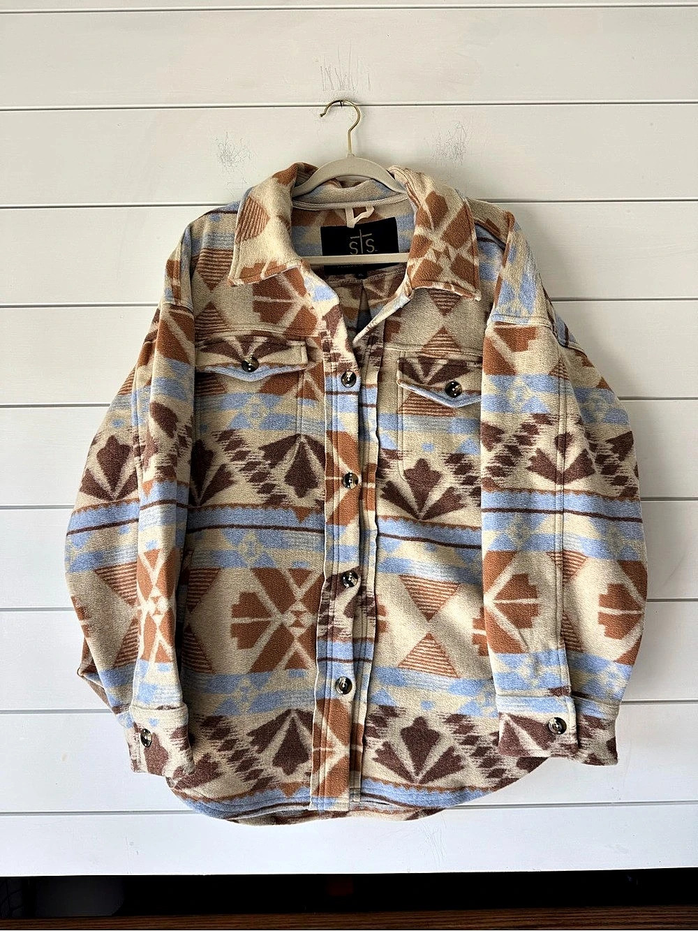 STS Ranchwear Ranchwear Southwestern Pattern Jacket XL Like New